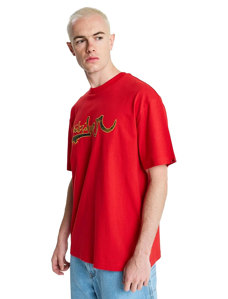 Quiksilver - YG VORTEX SS - oberteile & t-shirts - salsa - 5