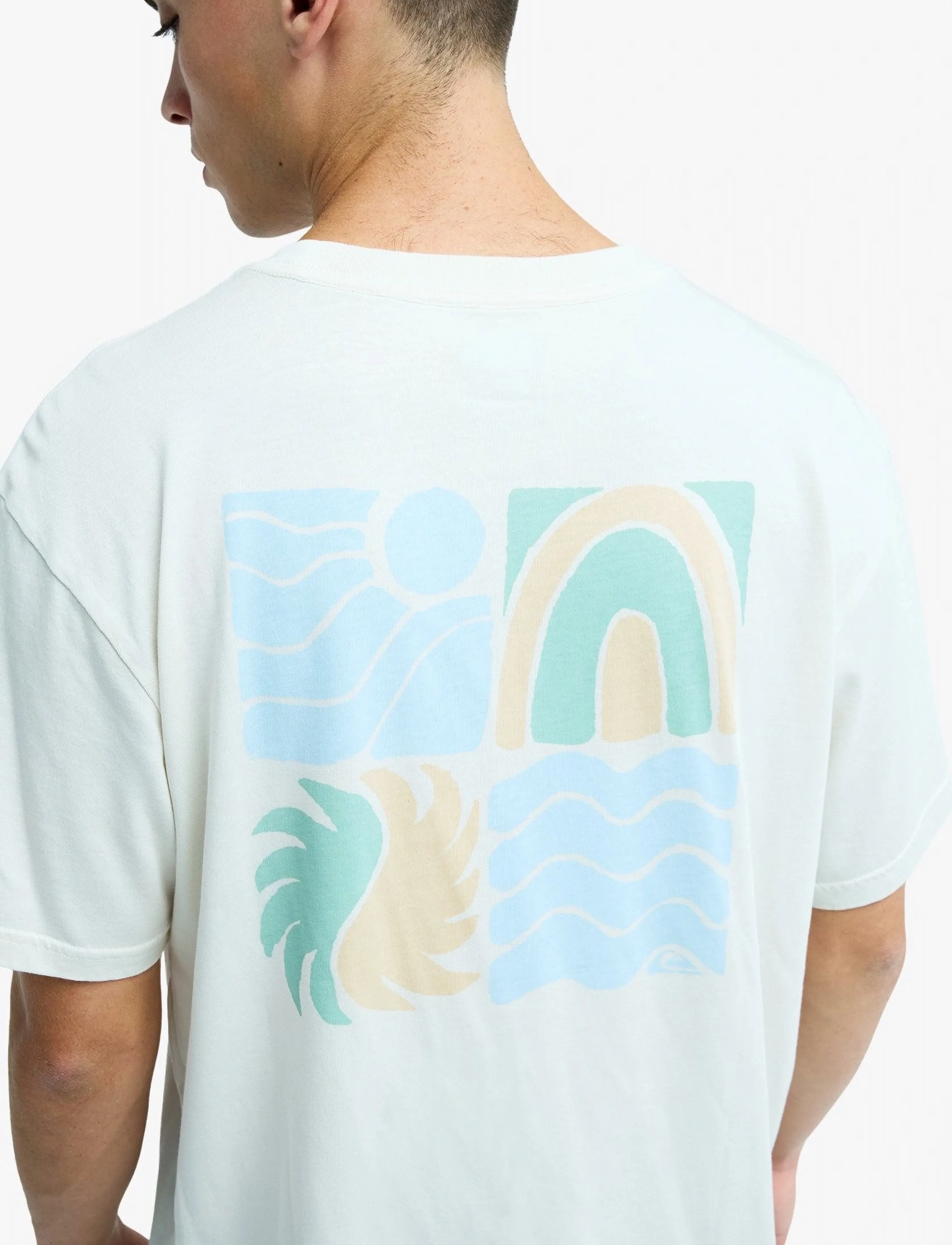 QUIKSILVER Evo Vibes Ss t-shirts med tryck herr – bild 7