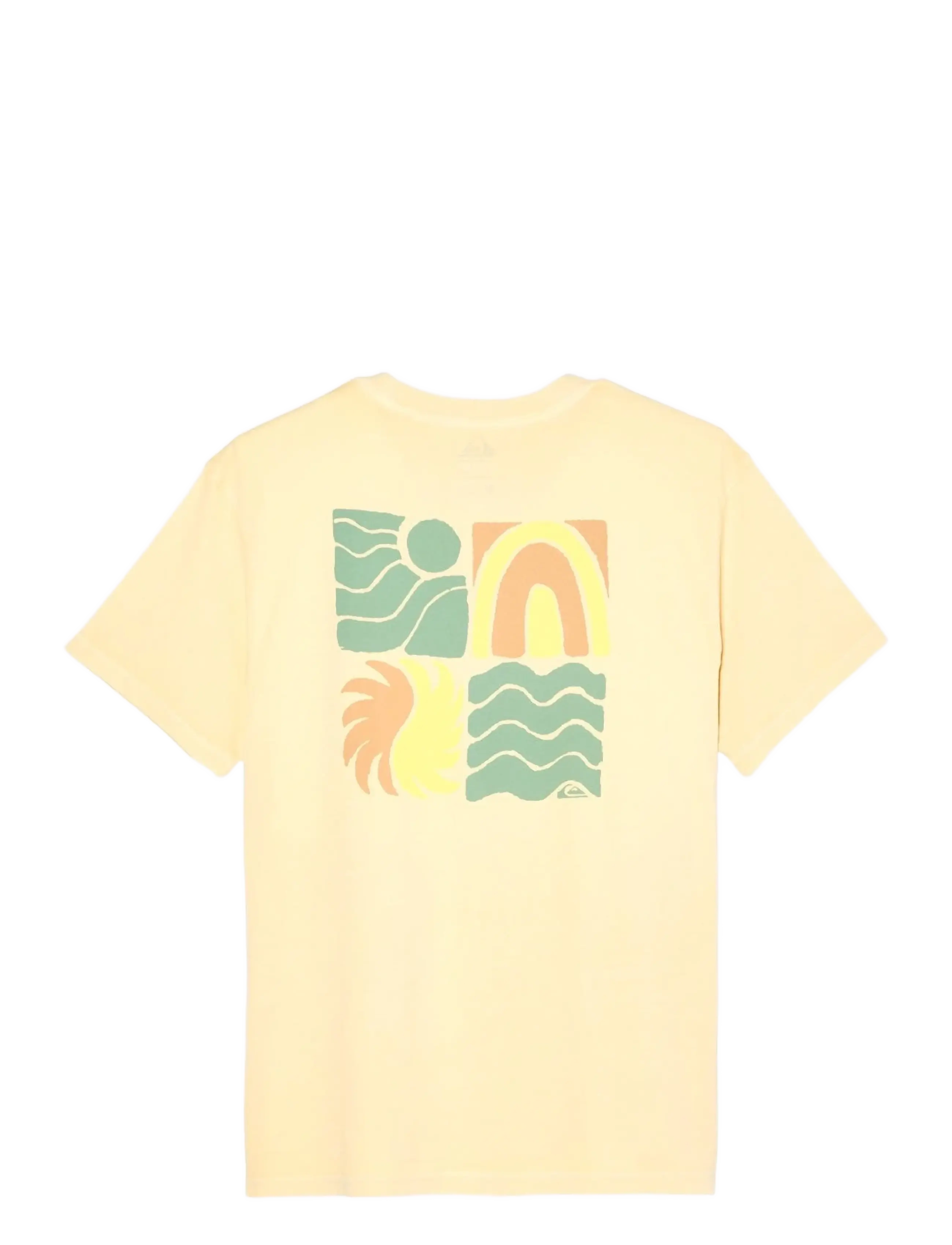 Quiksilver - EVO VIBES SS - t-shirts - straw - 2