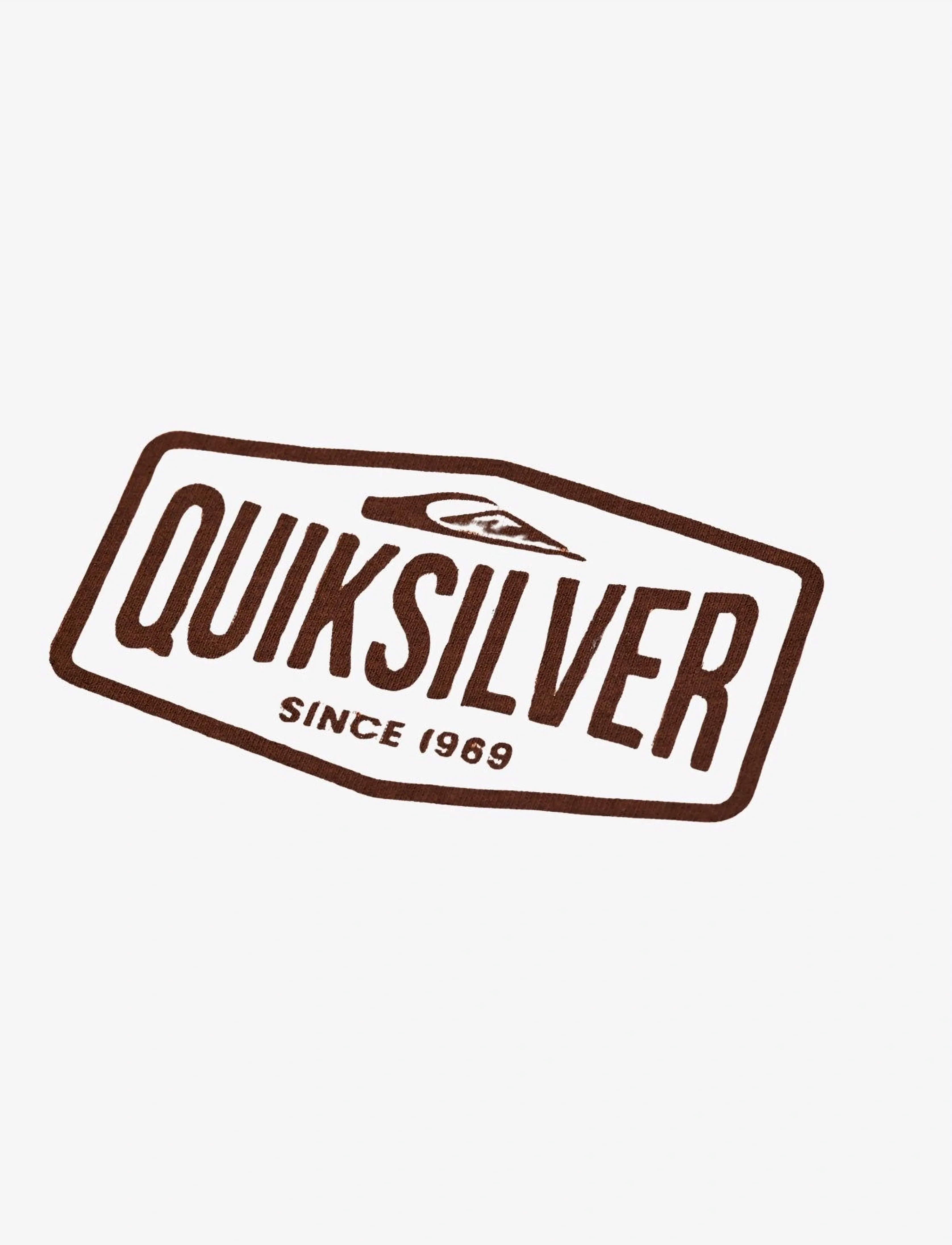 Quiksilver - EV SURF GARAGE SS - oberteile & t-shirts - rawhide - 3