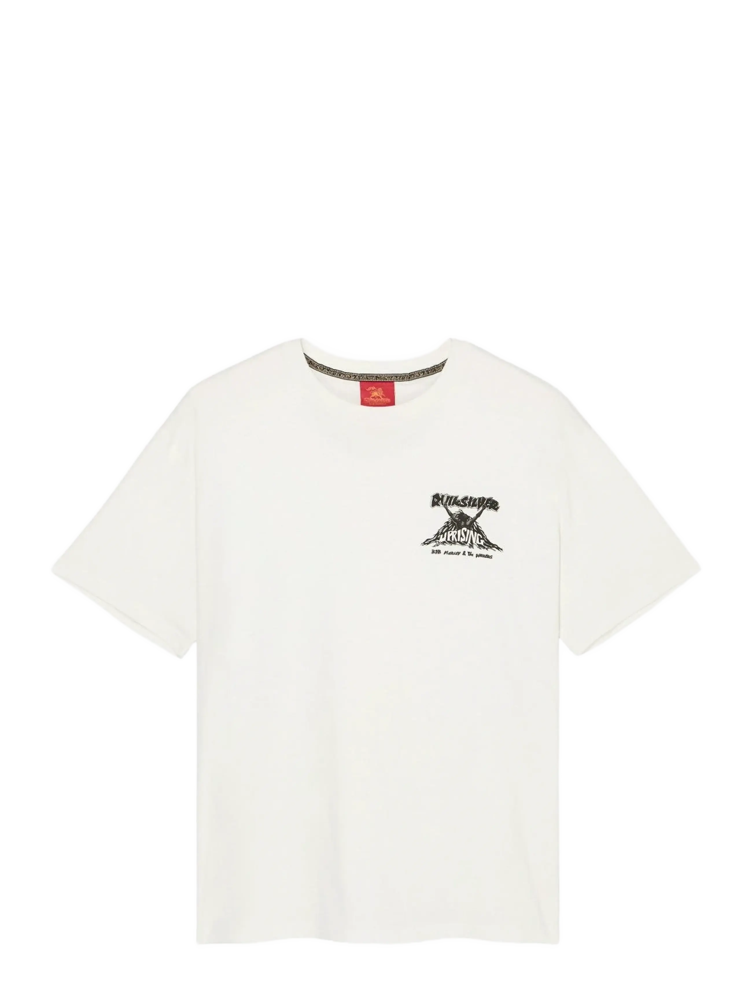 Quiksilver BM UPRISING SS - Quiksilver - SNOW WHITE / white