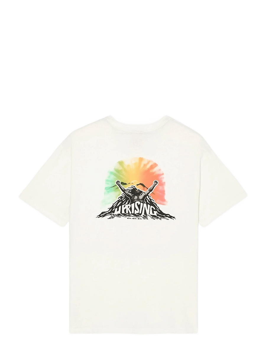 Quiksilver - BM UPRISING SS - snow white - 2