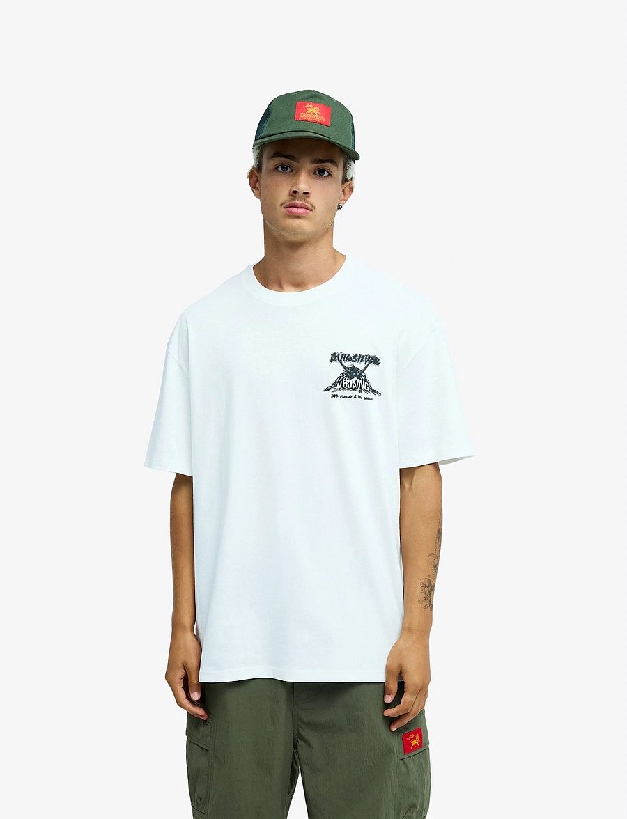 Quiksilver - BM UPRISING SS - snow white - 0