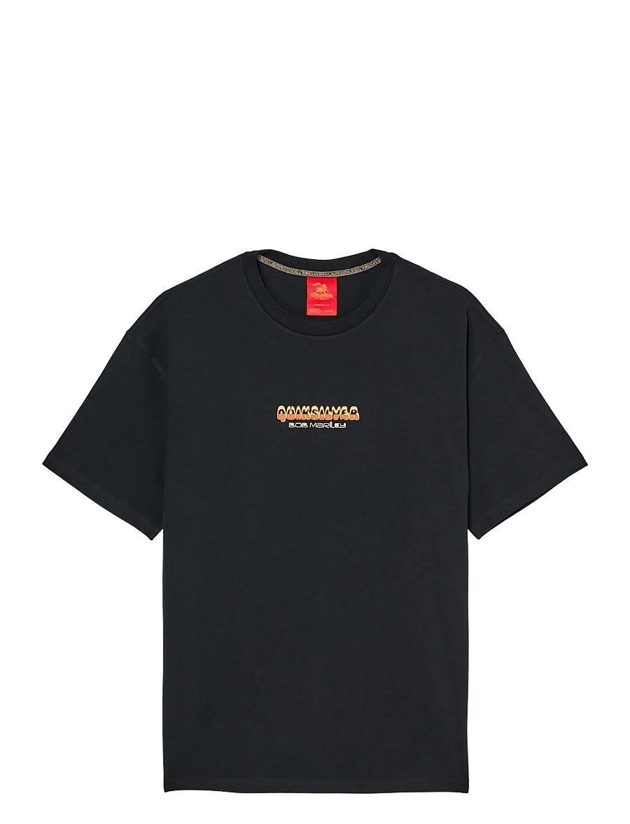 Quiksilver - BM BE LOVED SS - t-shirts - black - 1