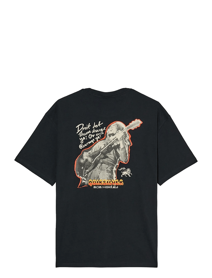 Quiksilver - BM BE LOVED SS - t-shirts - black - 2