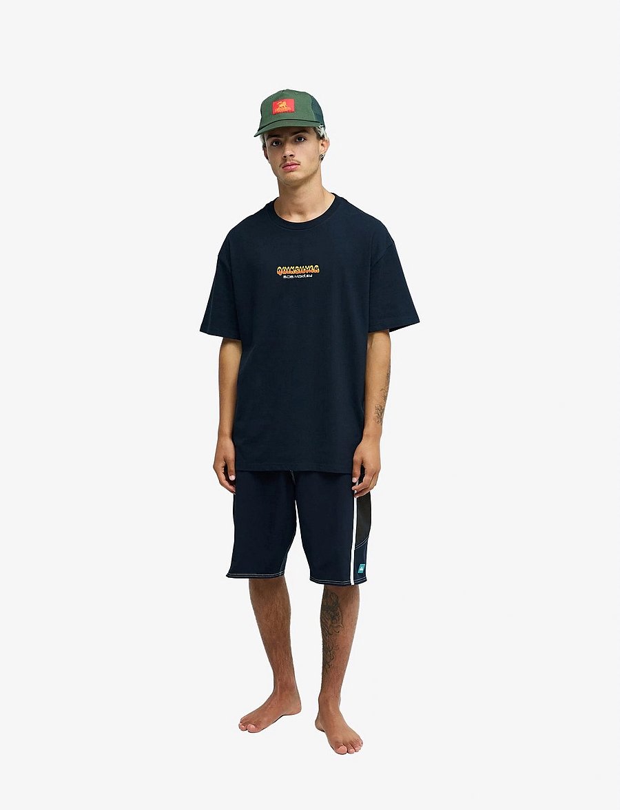 Quiksilver - BM BE LOVED SS - t-shirts - black - 4