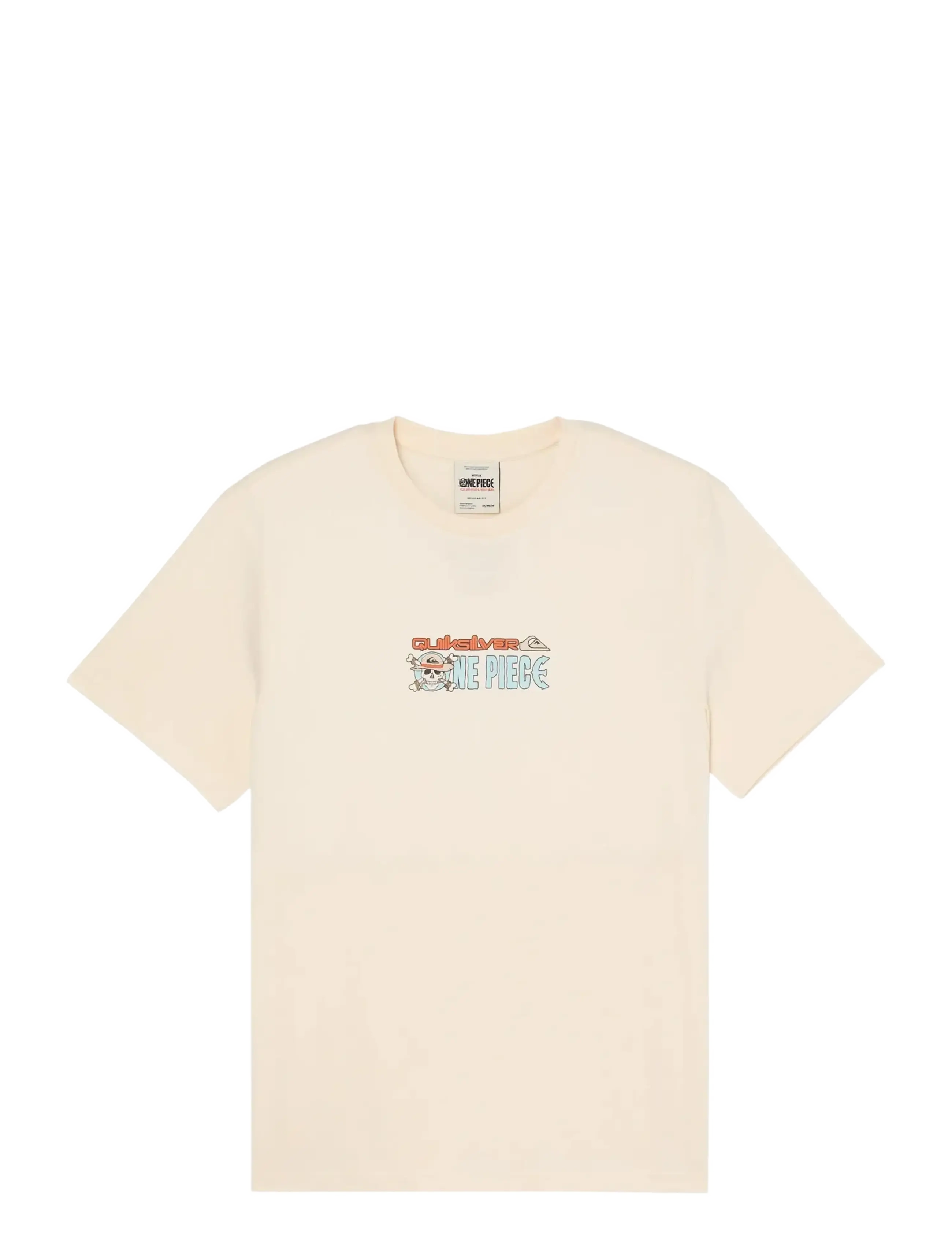 QUIKSILVER Opqs Pirates Island Ss Cream - S - Herren