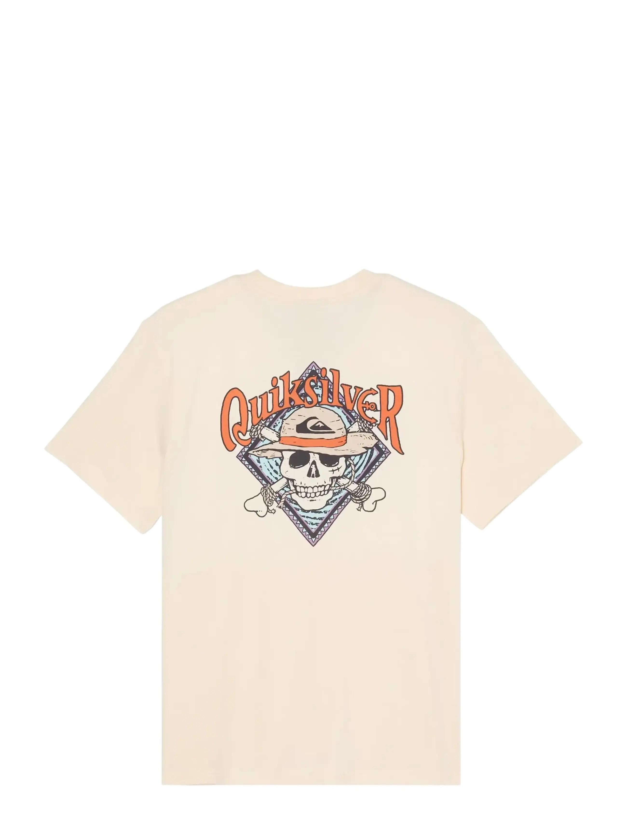 Quiksilver - OPQS PIRATES ISLAND SS - laveste priser - bone white - 2