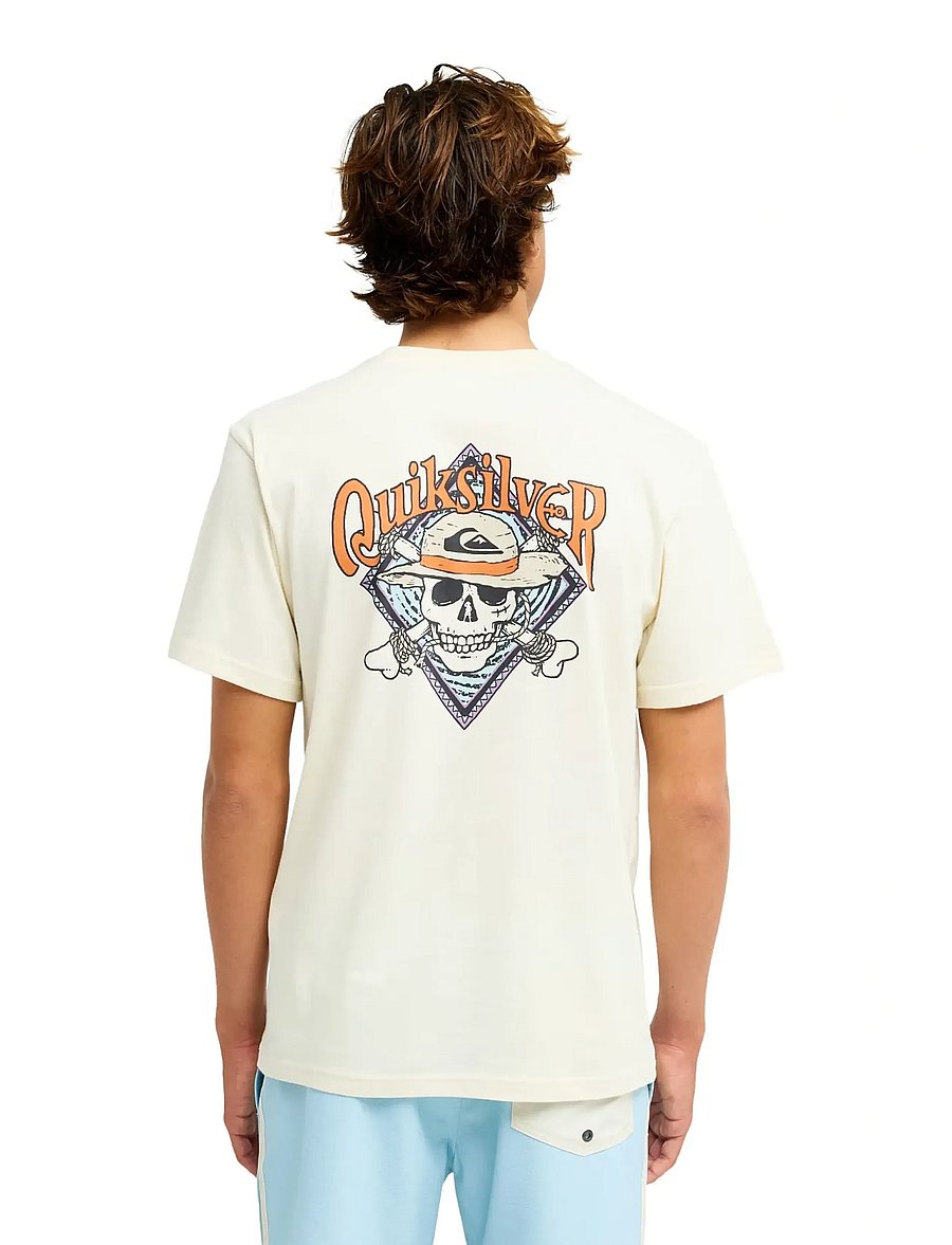 Quiksilver - OPQS PIRATES ISLAND SS - t-shirts - bone white - 3