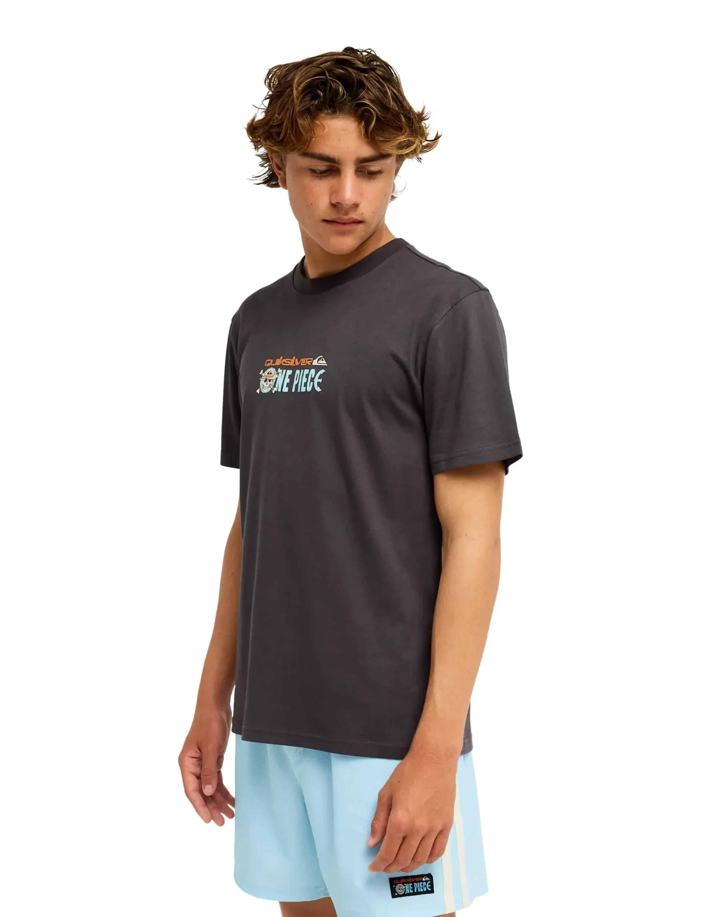 Quiksilver - OPQS PIRATES ISLAND SS - alussärgid ja t-särgid - phantom - 5