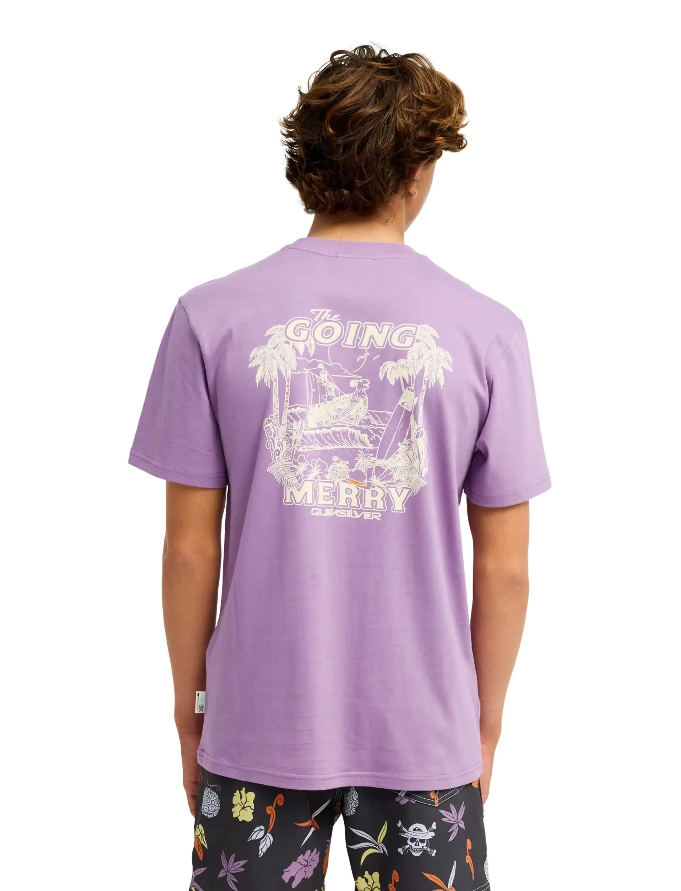 Quiksilver - OPQS MERRY SS - t-shirts - orchid mist - 3