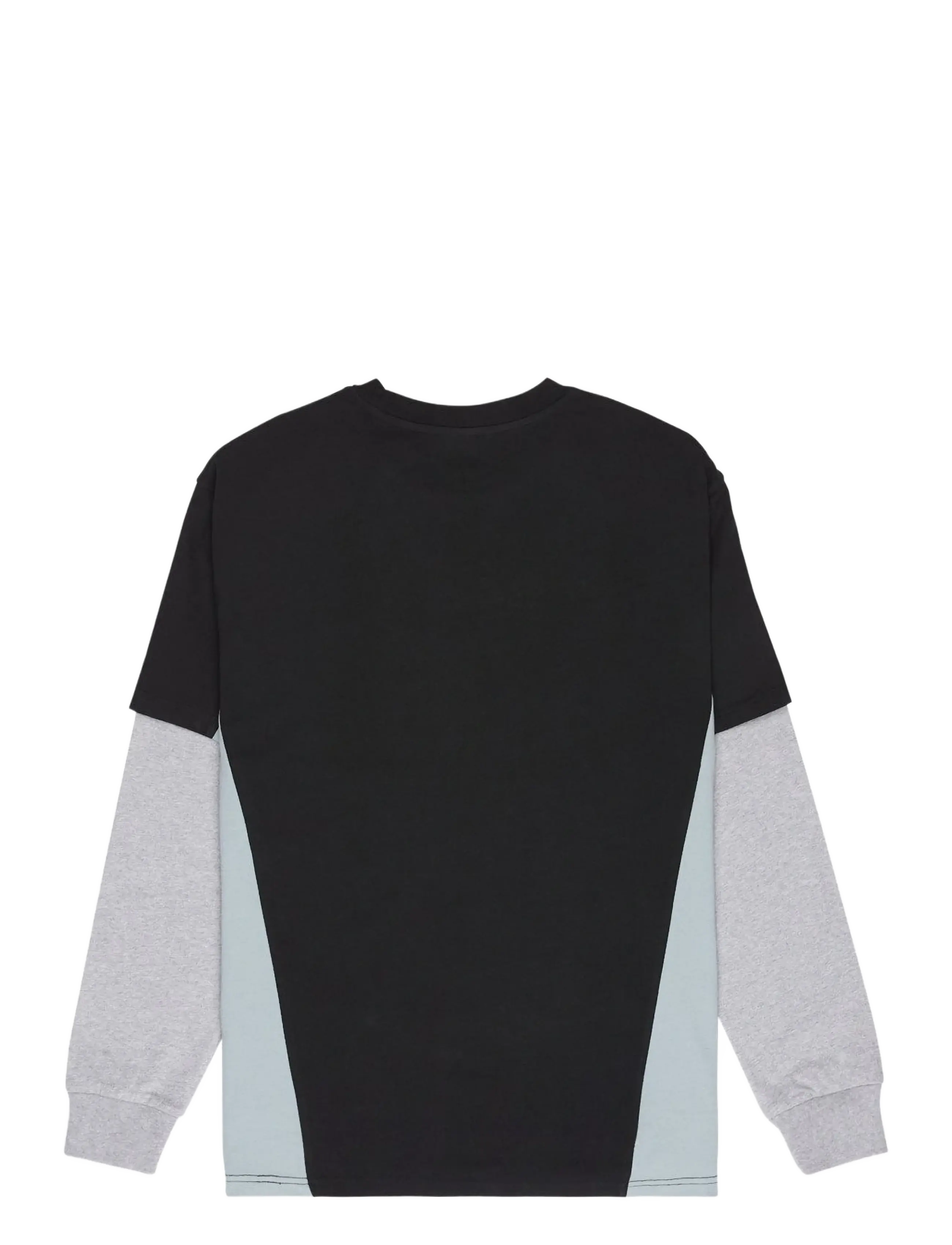 Quiksilver - YG SYNC DOUBLE LAYER TEE - toppe & t-shirts - black - 2