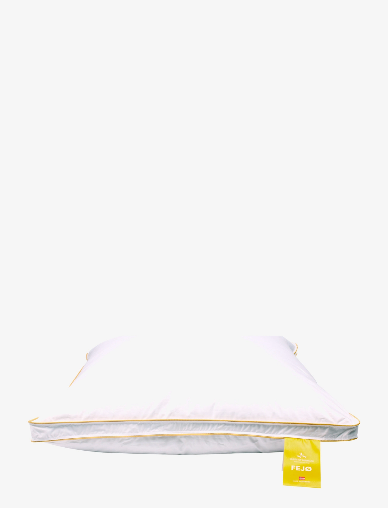 Quilts of Denmark Fejø 3-Champer Pillow, 60X63 cm, White, Sengetekstiler > Puder, Unisex