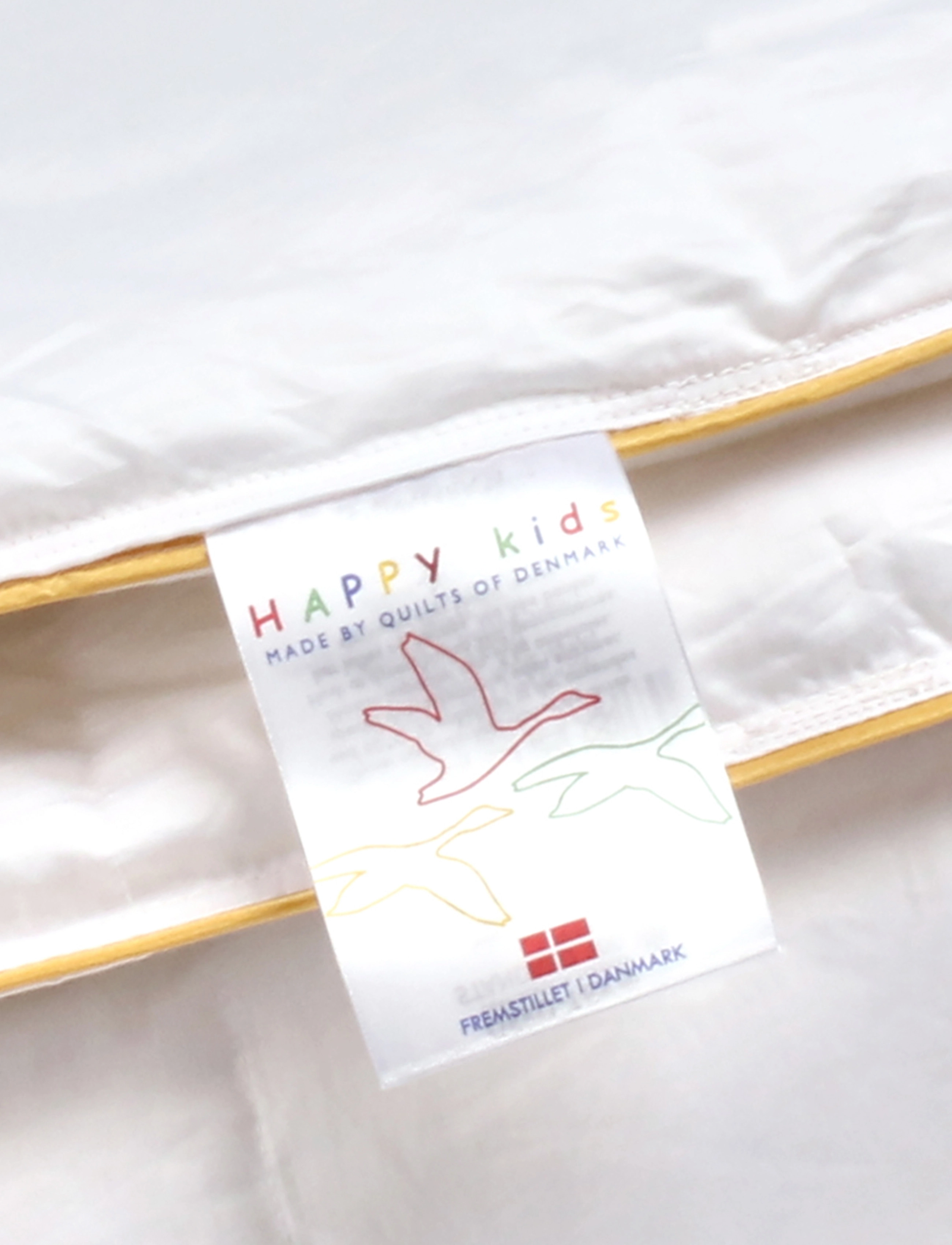 Quilts of Denmark Happy Kids Baby Duvet, 70X100 cm, White, Søvntid > Puder, Børn