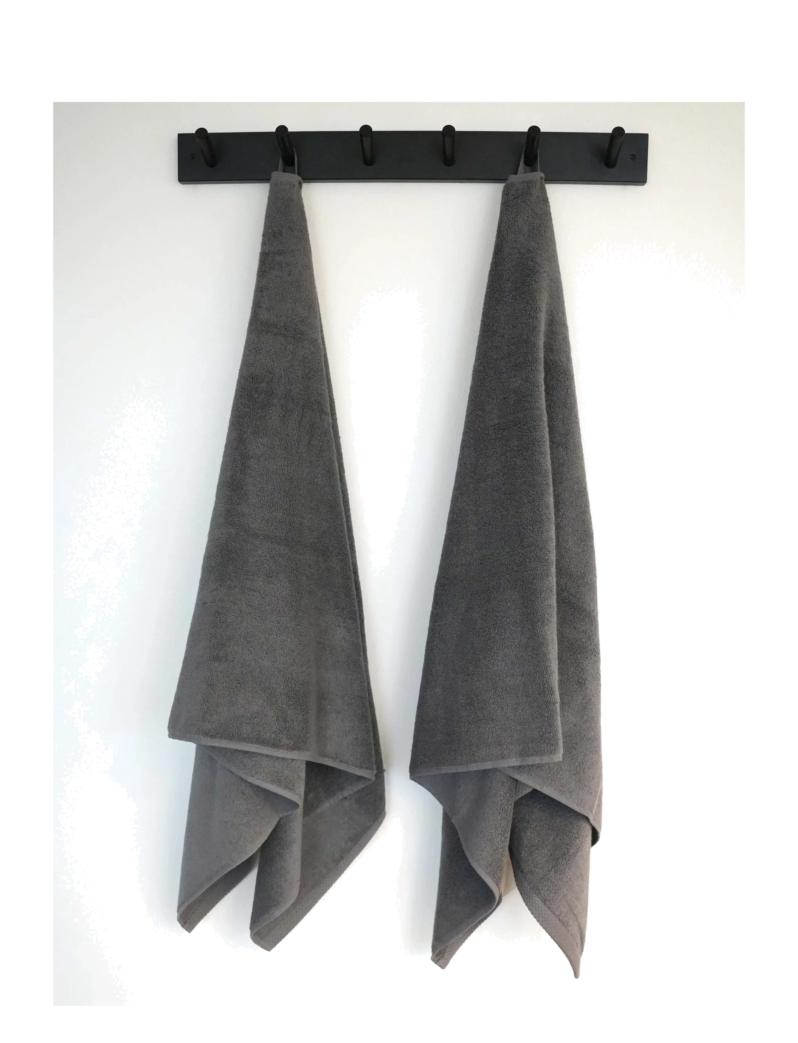 Quilts of Denmark - Pure Sleep Towel Dark Grey 4-pack - vaskeklude - grey - 1