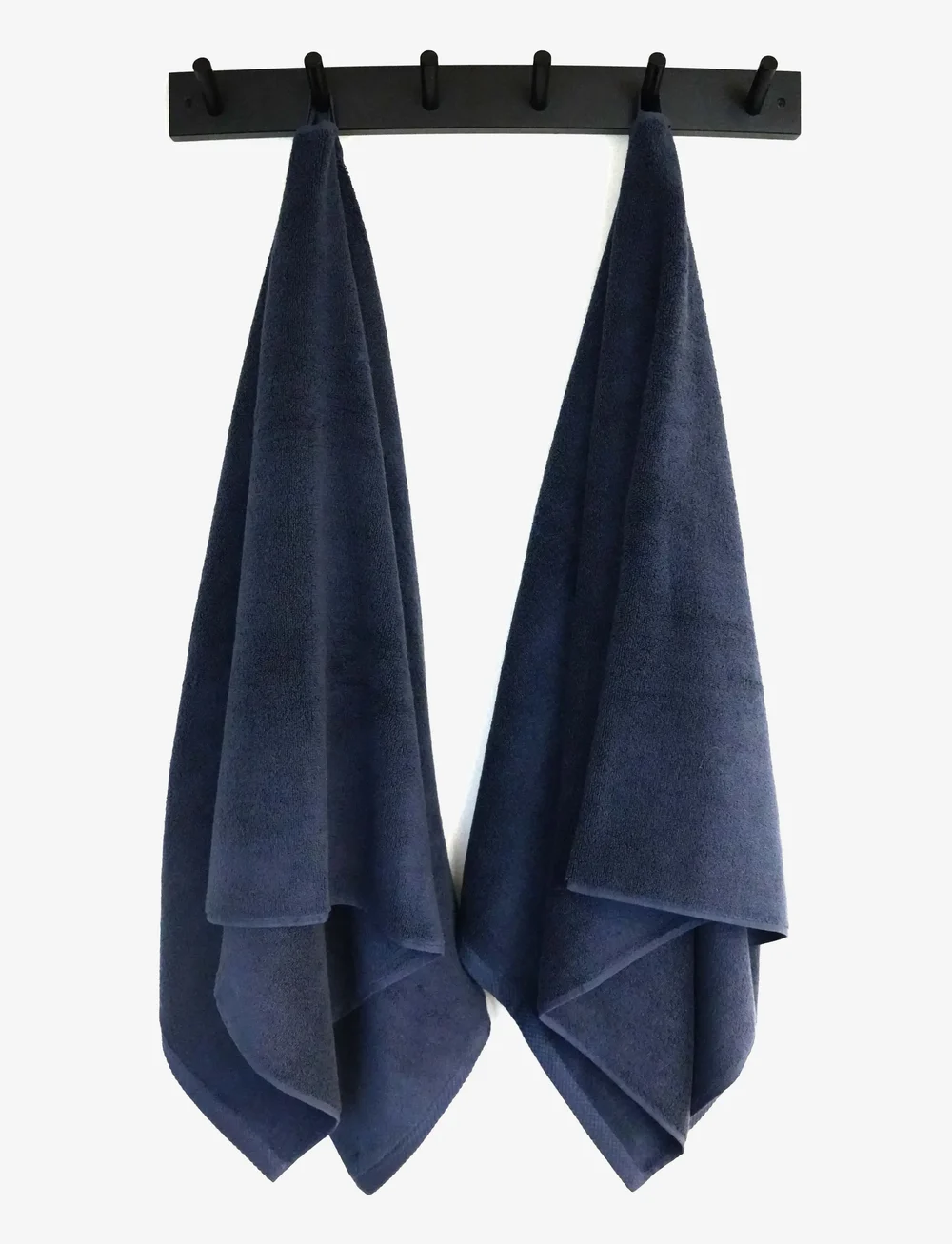 Quilts of Denmark - Pure Sleep Towel Dark Blue 4-pack - vaskeklude - blue - 1