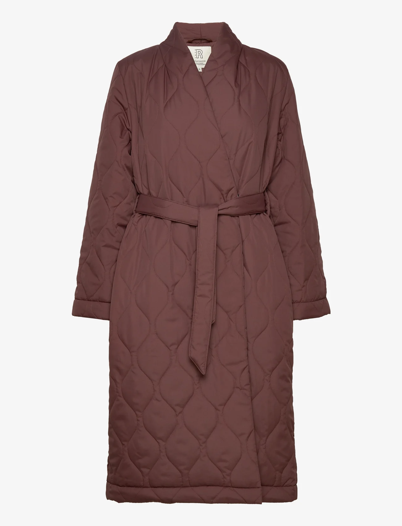R-Collection - Kimono Jacket - kevadjakid - bark brown - 0