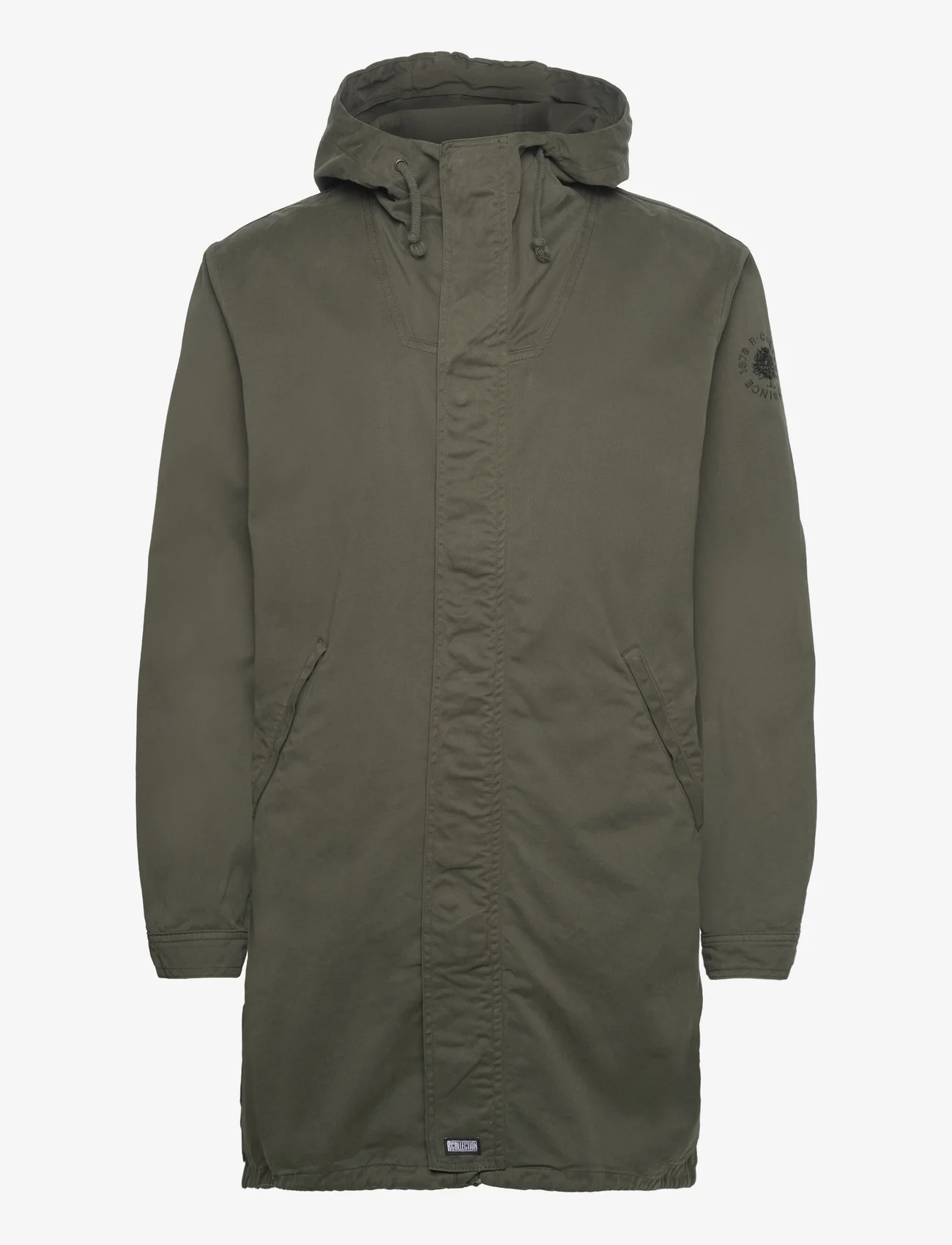 R-Collection - Maxi Anorak - winter jackets - olive green - 0