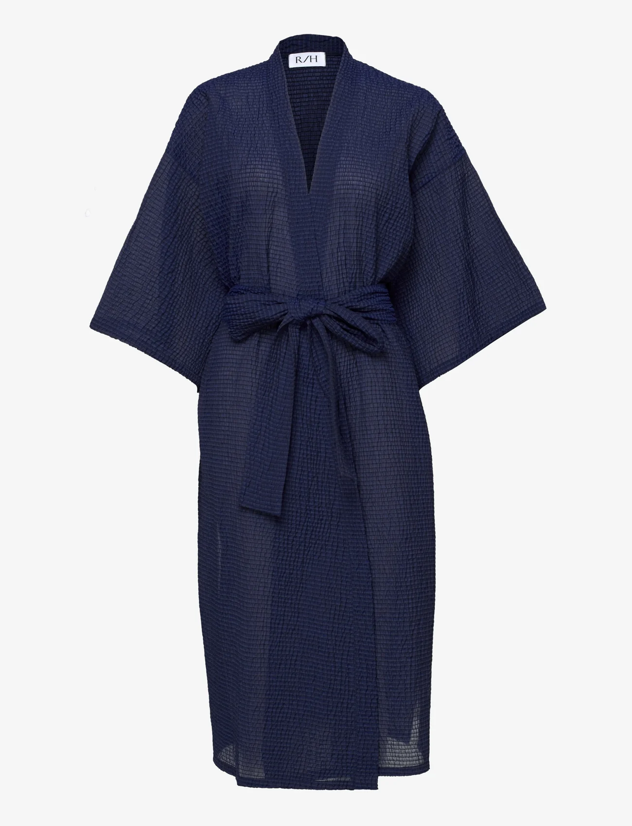 R/H Studio - SHANGRI DRESS - omlottklänning - solid blue - 0