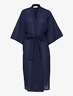 SHANGRI DRESS - SOLID BLUE