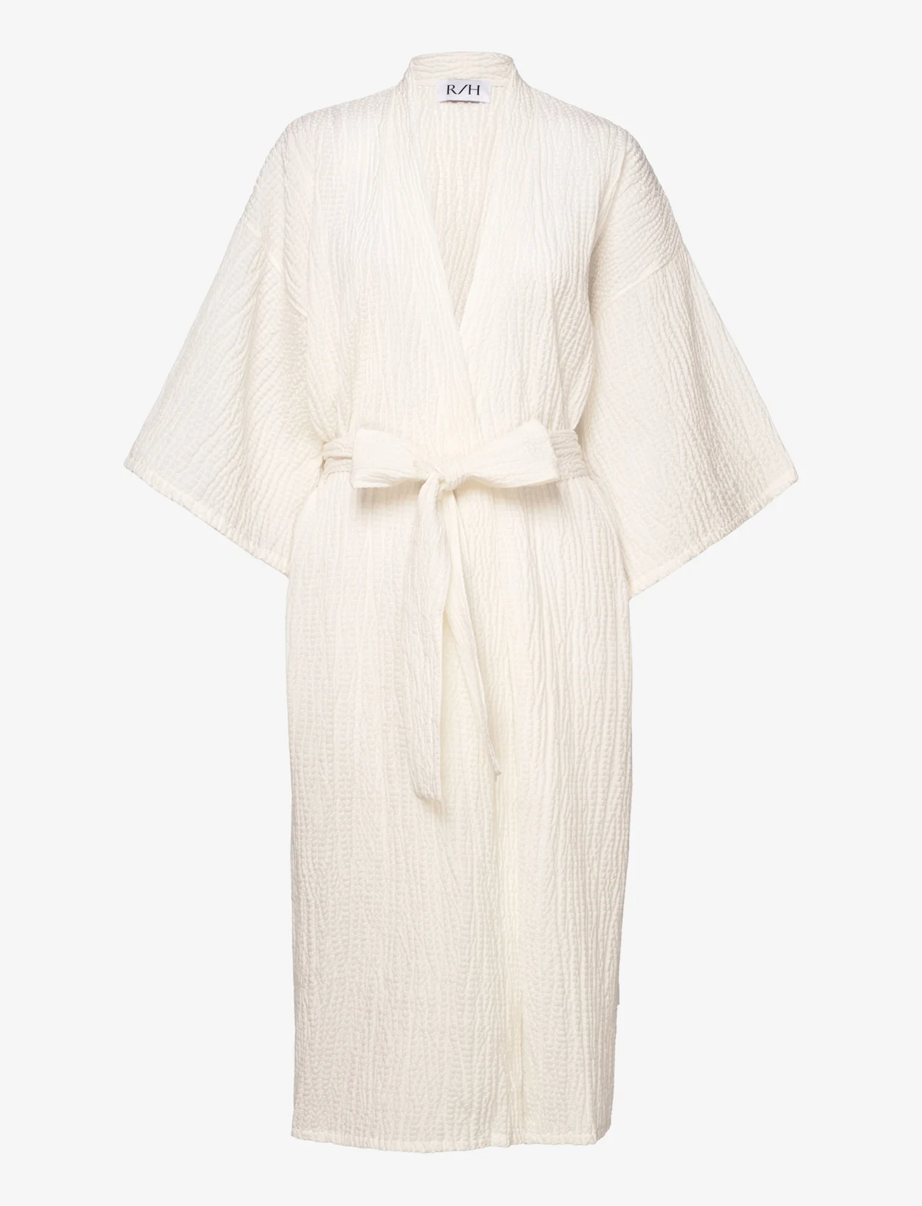 R/H Studio - SHANGRI DRESS - omlottklänning - solid white - 0