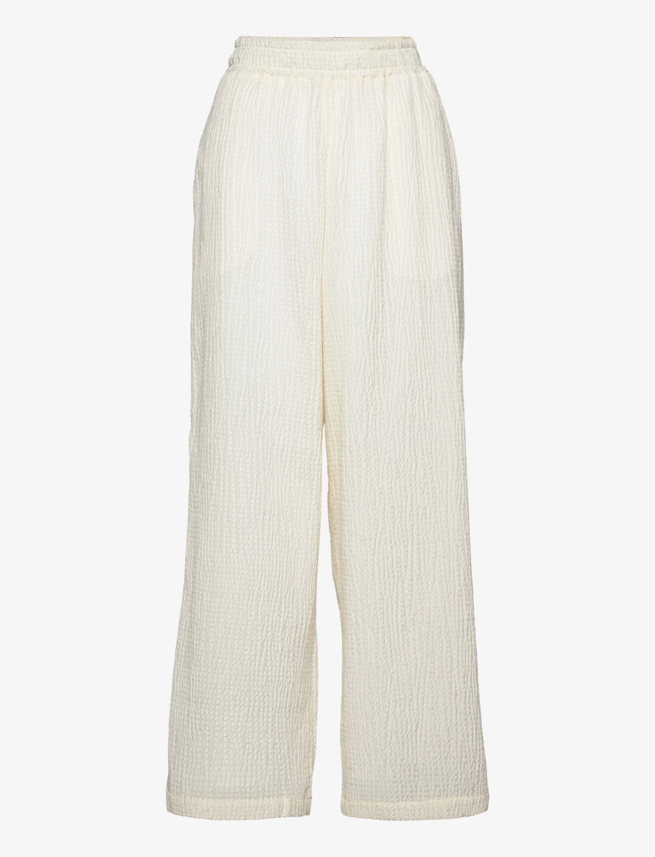 R/H Studio - DAWN TROUSERS - party wear at outlet prices - solid white - 0