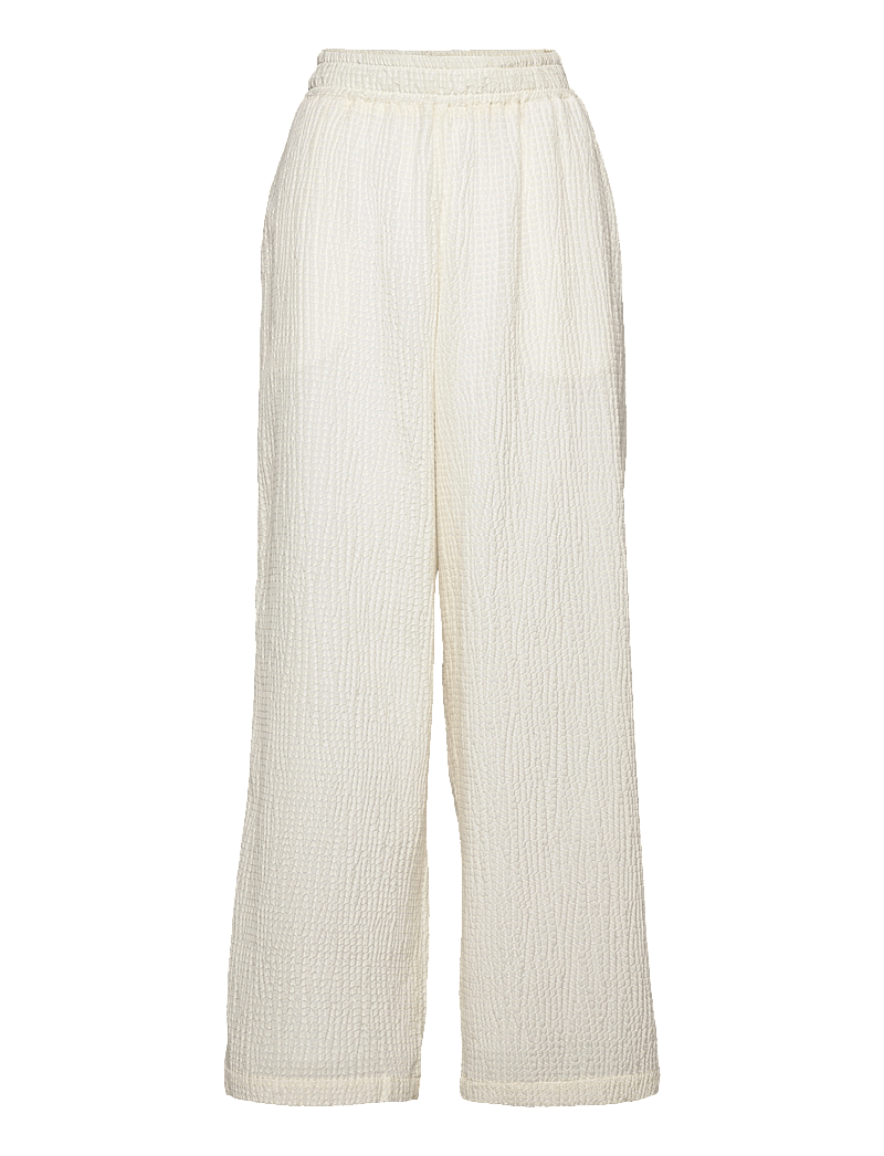 R/H Studio - DAWN TROUSERS - hosen mit weitem bein - solid white - 0