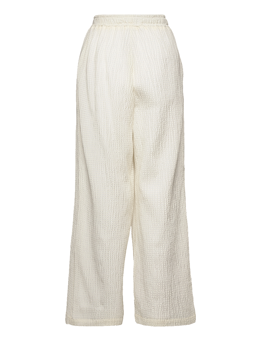 R/H Studio - DAWN TROUSERS - laia säärega püksid - solid white - 1