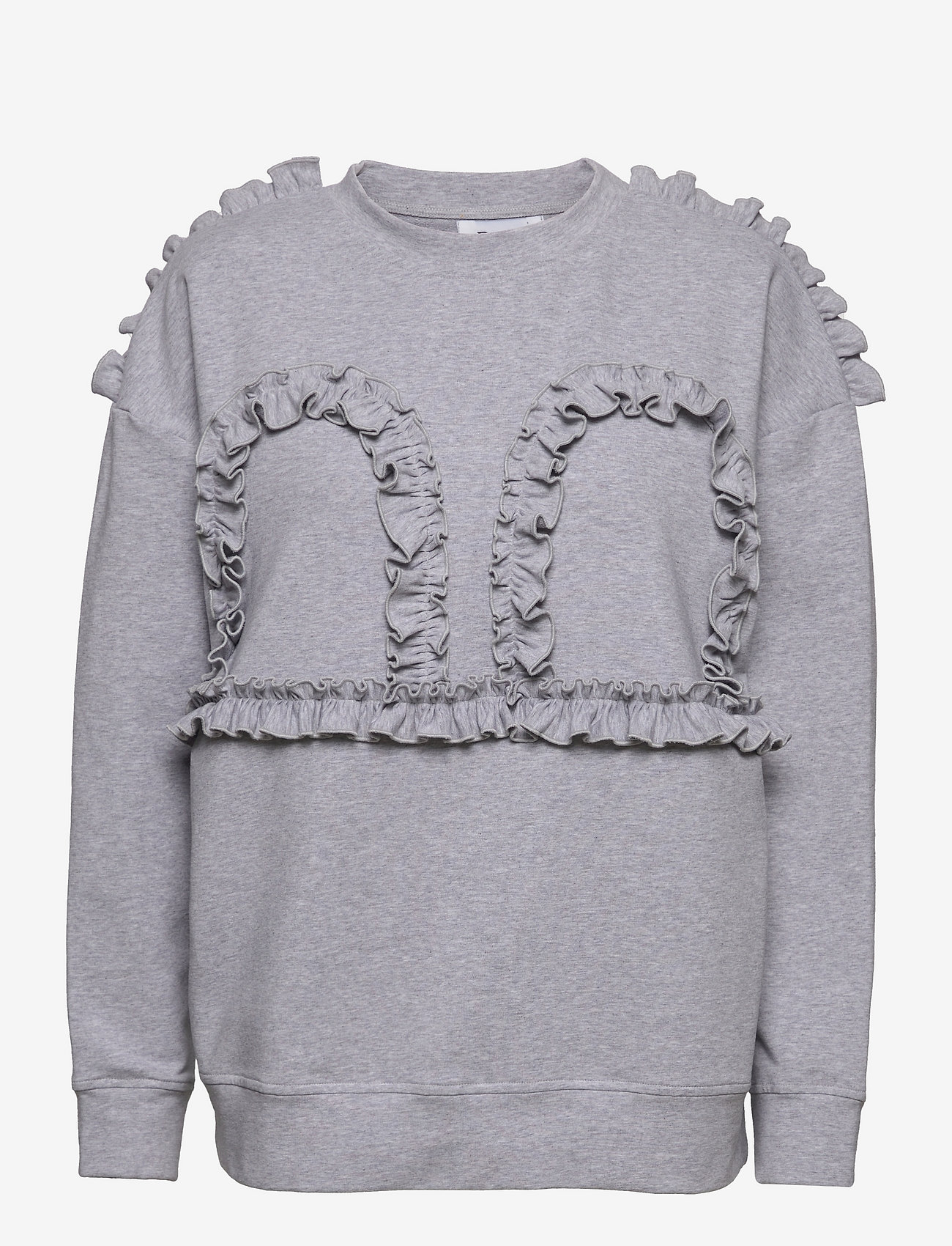 R/H Studio - MICKEY RUFFLE SWEATER - grey - 0