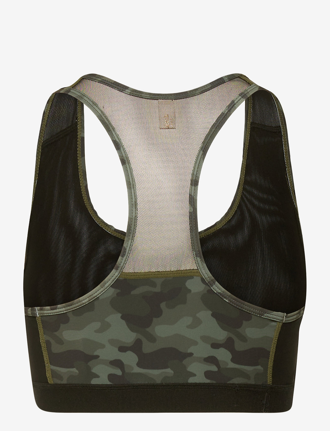 Rabens Saloner - Mille - sportbeha's: leichter halt - grey camo - 1