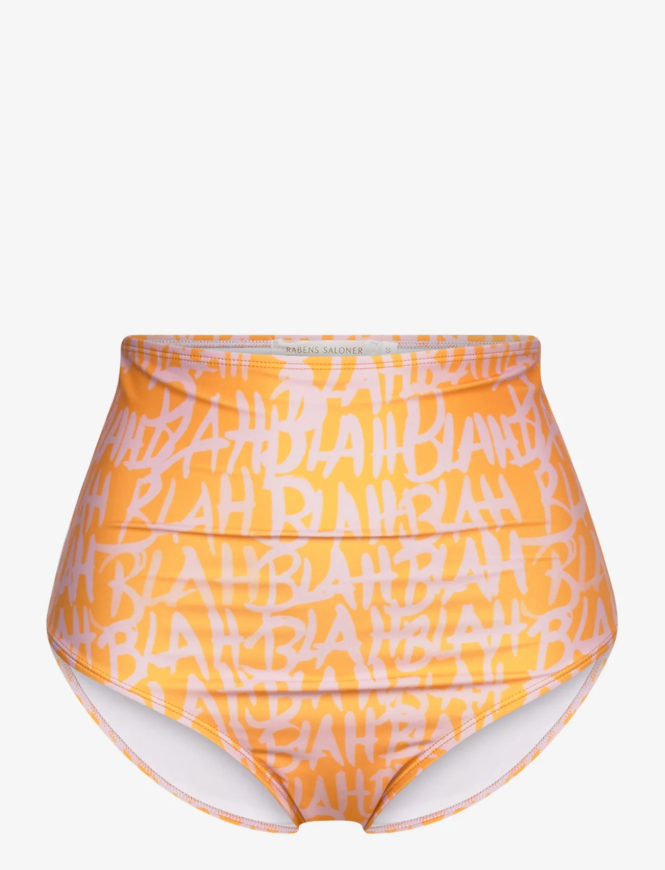 Rabens Saloner - Miranda - high waist bikini bottoms - mandarin/pink - 0