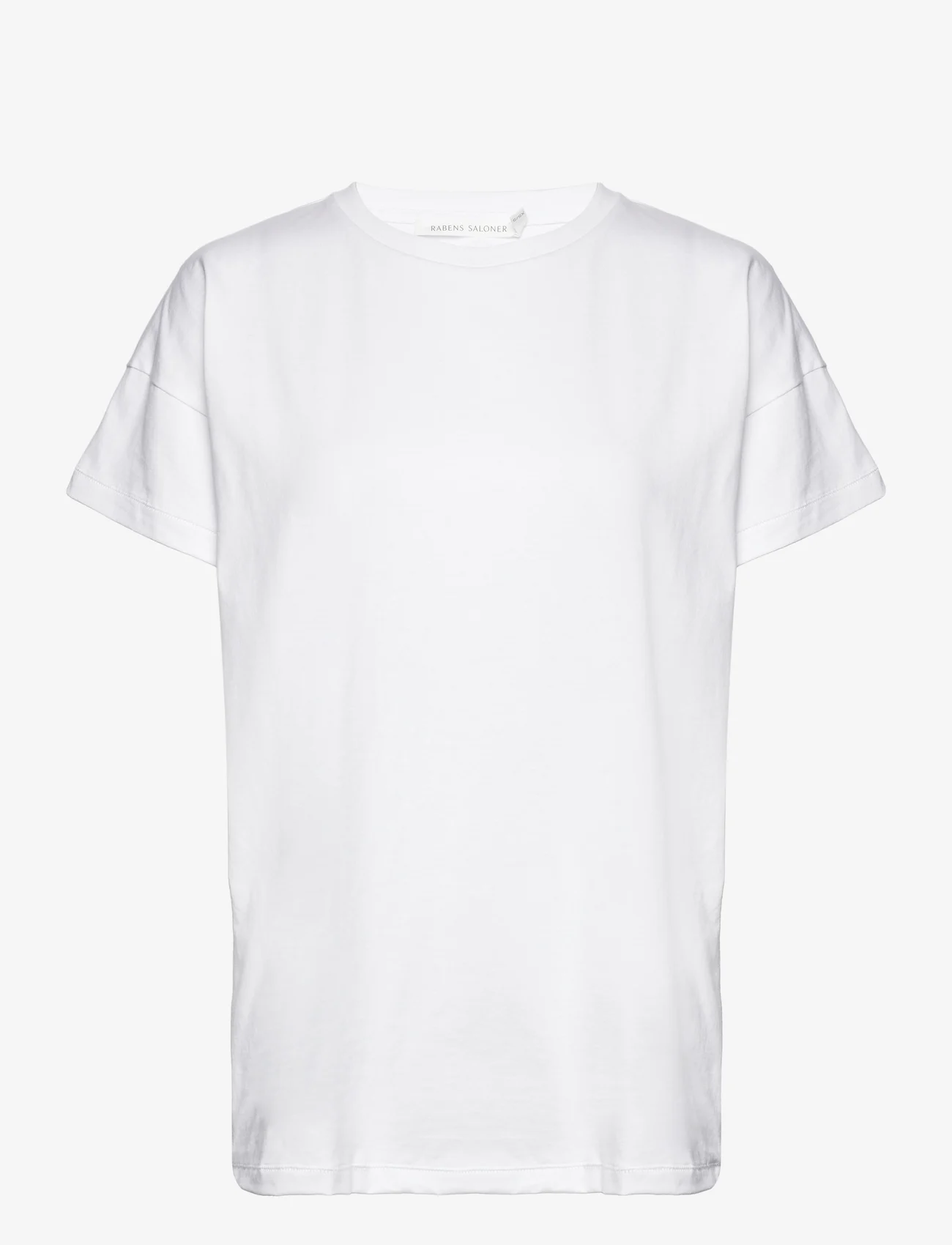 Rabens Saloner - Cici - t-shirt & tops - white - 0