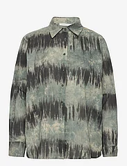 Rabens Saloner - Rosali - langærmede skjorter - grey combo - 0