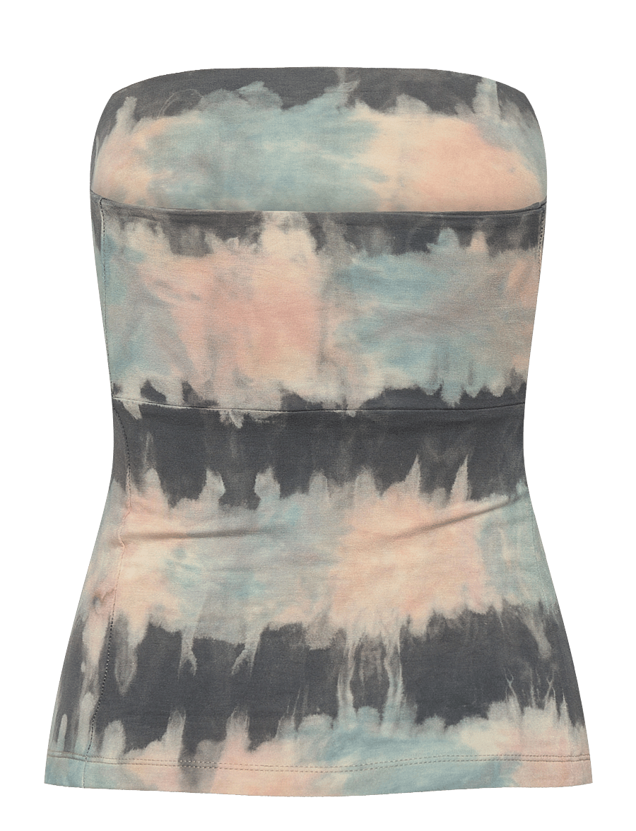 Rabens Saloner - Lenore - sleeveless tops - pink combo - 2