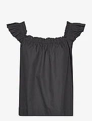 Rabens Saloner - Inis - sleeveless blouses - pirate black - 0