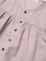 Rabens Saloner - Thinna - Cotton Button front long d - summer dresses - mouse - 5