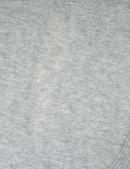 Rabens Saloner - Rodine - Cashmix openback sweater - trøjer - light grey melan - 2