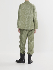 Rabens Saloner - Cophia - Deco quilt jacket - spring jackets - army - 3