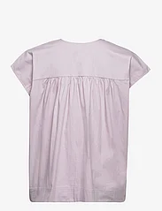 Rabens Saloner - Brago - Papery tunic - short-sleeved blouses - mouse - 1