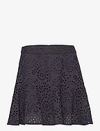 Honey - Jumbo stitch skirt - CAVIAR BLACK
