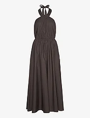 Rabens Saloner - Sylvi - Poplin halter dress - marškinių tipo suknelės - pirate black - 0