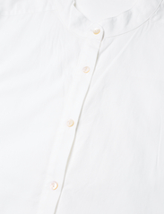 Rabens Saloner - Susi - Poplin long kaftan - shirt dresses - white - 5