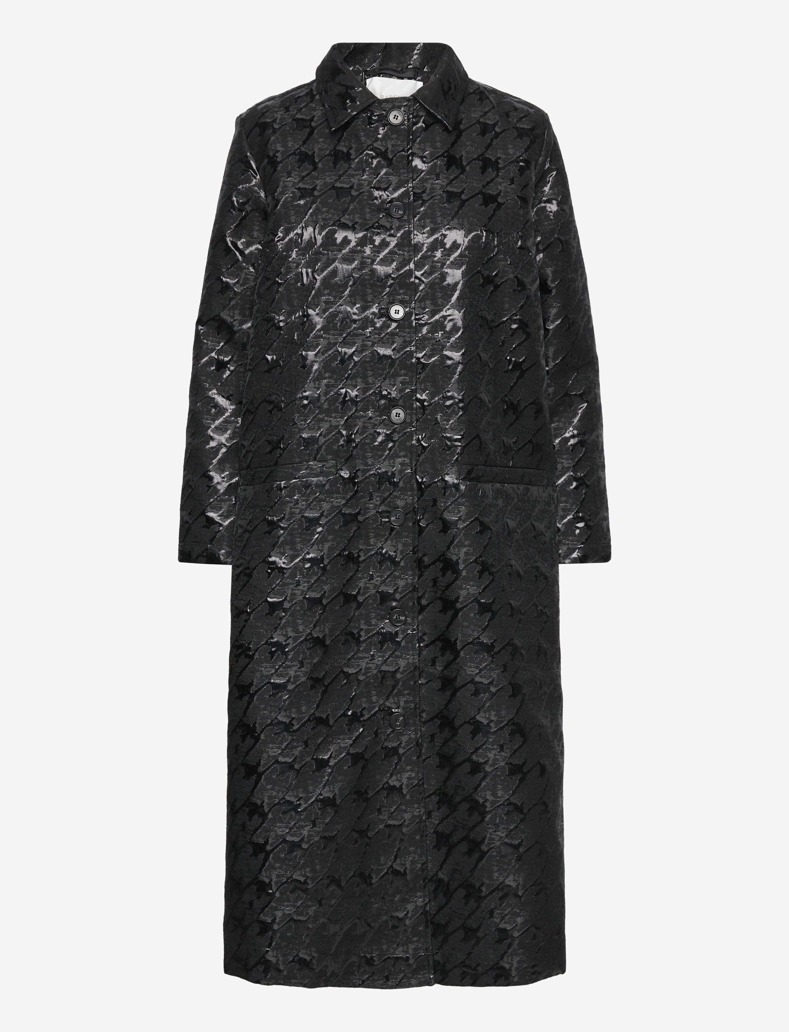 Rabens Saloner Arcadia - Supersized Butterfly Slv, M, Black, Frakker > Lette Frakker, Dame