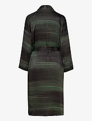 Rabens Saloner - Cammi - Shadow kaftan dress - vidutinio ilgio suknelės - forest combo - 1