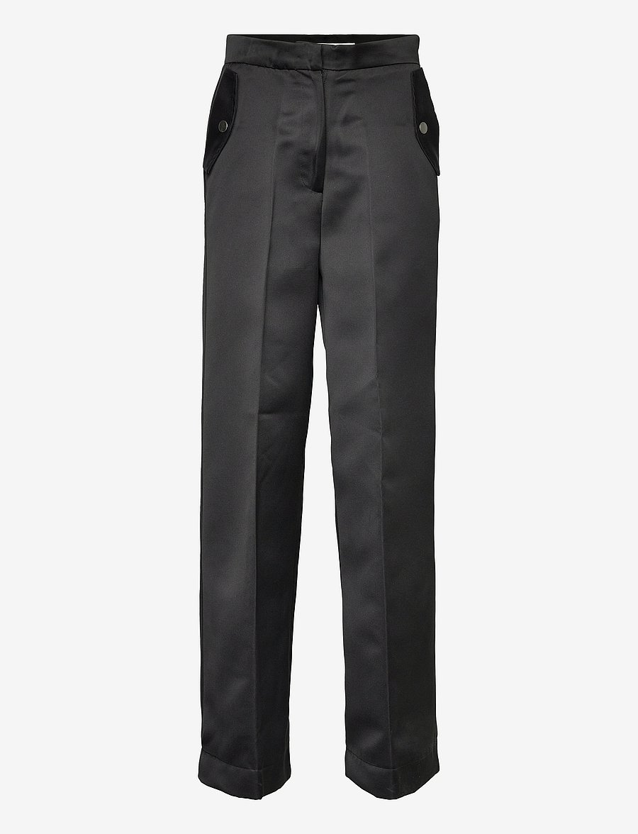 Rabens Saloner - Yarah - anzugshosen - black - 0
