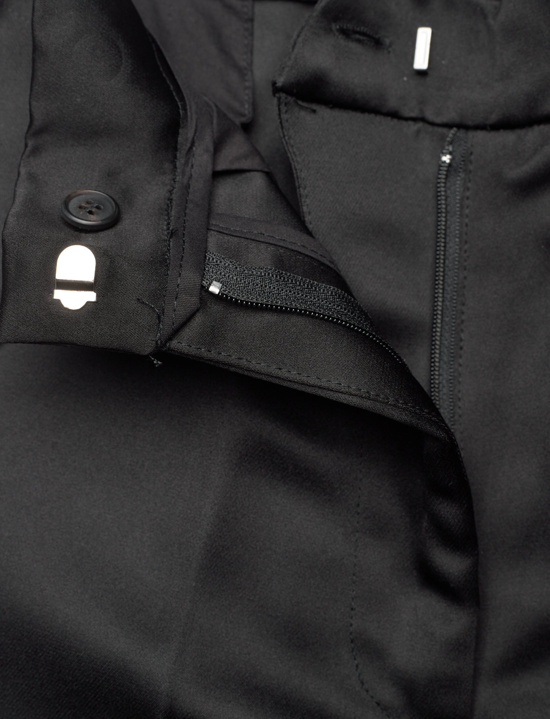 Rabens Saloner - Yarah - kostymbyxor - black - 3