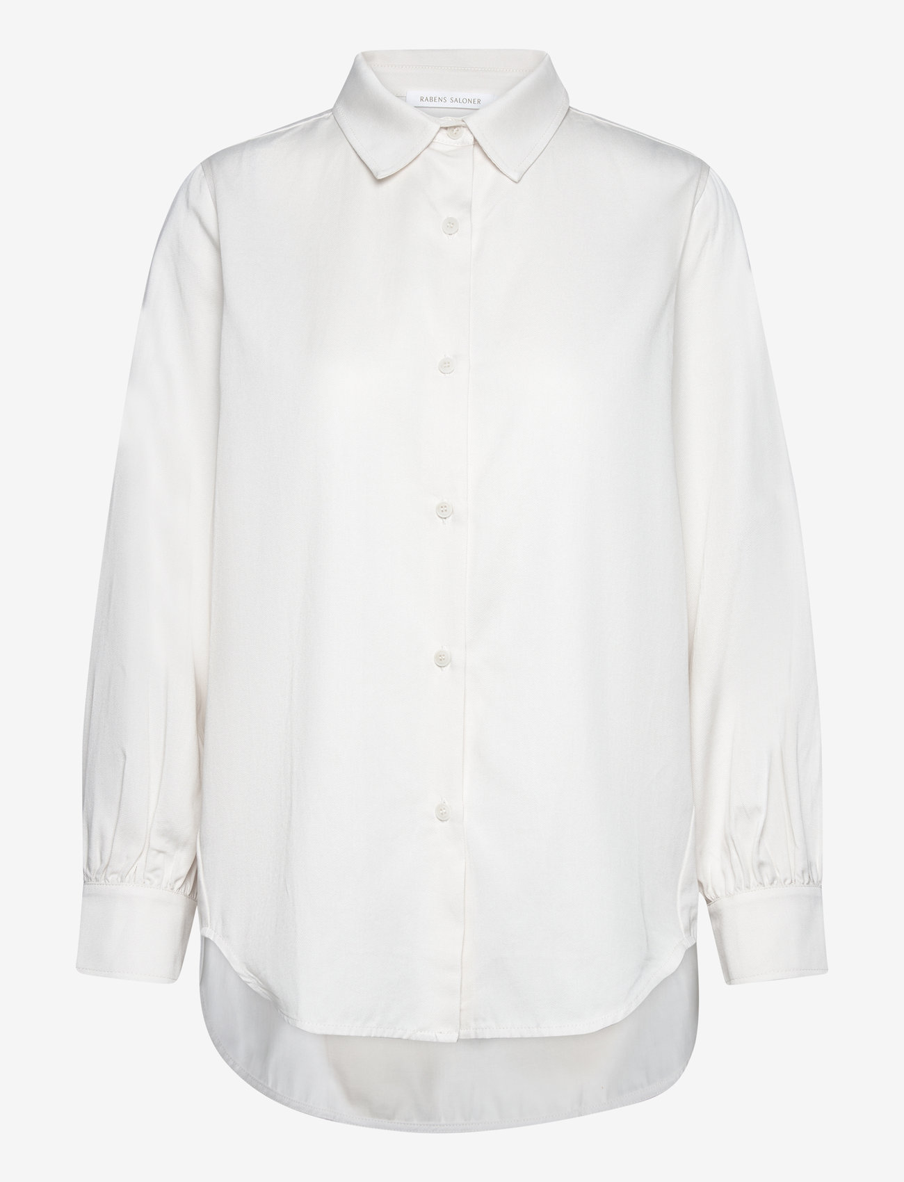 Rabens Saloner - Elin - langärmlige hemden - ivory - 0