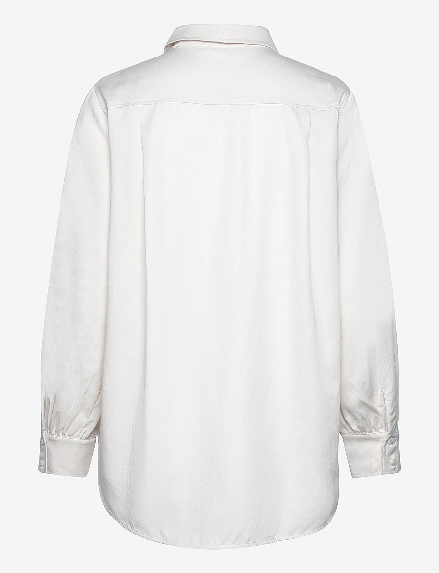 Rabens Saloner - Elin - langärmlige hemden - ivory - 1