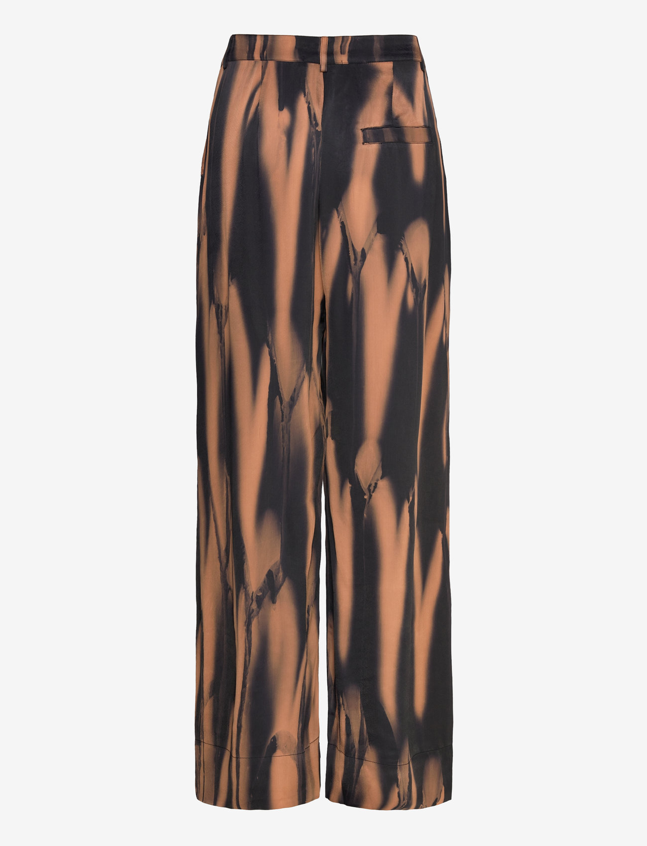 Rabens Saloner - Abia - wide leg trousers - latte combo - 1