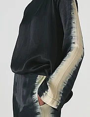 Rabens Saloner - Sigrid - bukser med brede ben - midnight/chalk c - 4